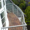 Metal Roof Terrace & Balcony