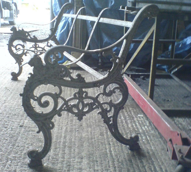 Metal Garden Furniture Bench